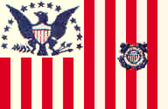 [U.S. Revenue Cutter Service flag]